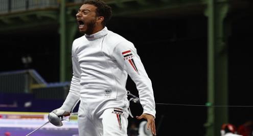 أولمبياد باريس.. محمد السيد يتأهل لنصف نهائي منافسات السلاح
